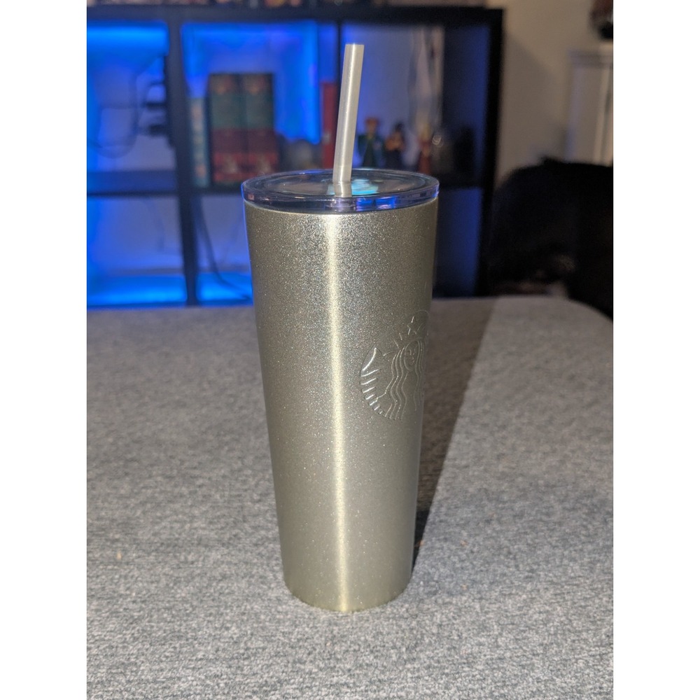 Starbucks Stainless Steel Holiday Tumbler July 2018 16oz - Picture 3 of 9